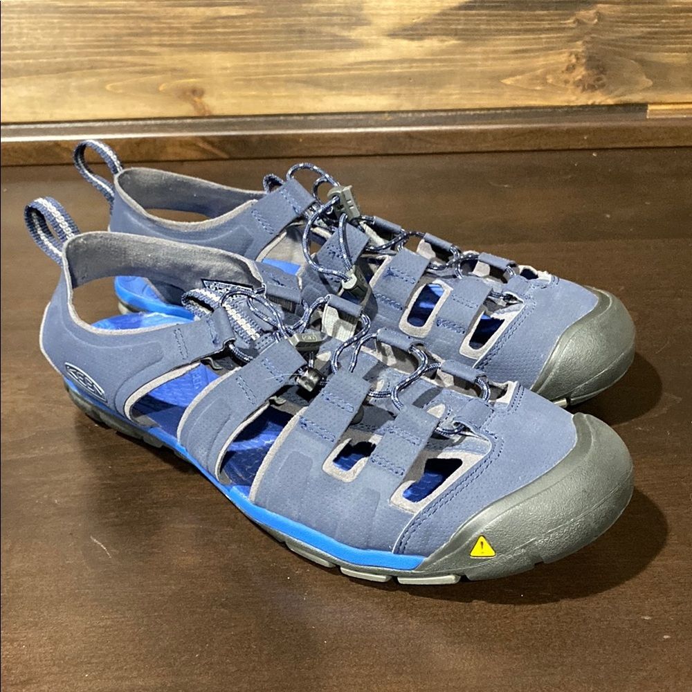 Keen Unisex Newport H2 Blue Water Sandal Shoes Size 9.5M 11W